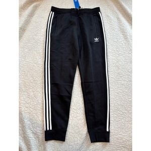 Adidas Originals Men's Classics 3-Stripes Joggers Sweatpants Black Size‎ Large